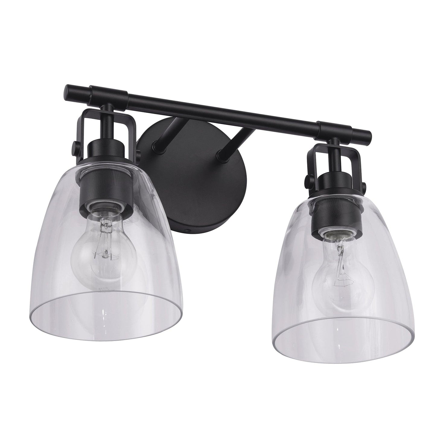 Brilliance Modern Farmhouse 2-Light Vanity Light