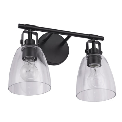 Brilliance Modern Farmhouse 2-Light Vanity Light