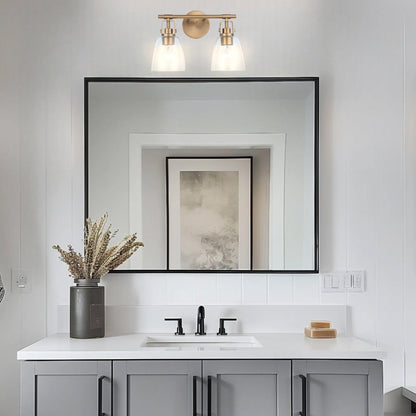 Brilliance Modern Farmhouse 2-Light Vanity Light