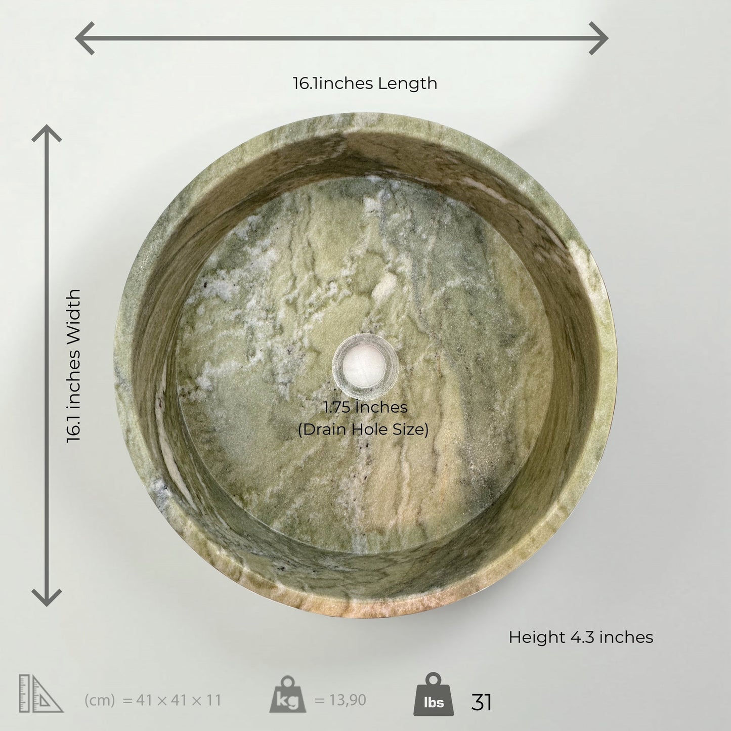 Green Vessel Sink