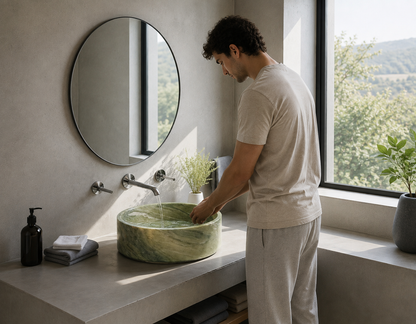 Green Vessel Sink