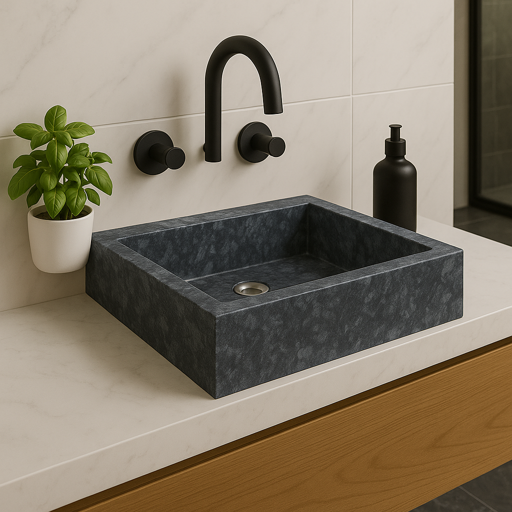 Grey Marble Sink