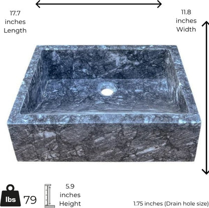 Gray Marble Sink