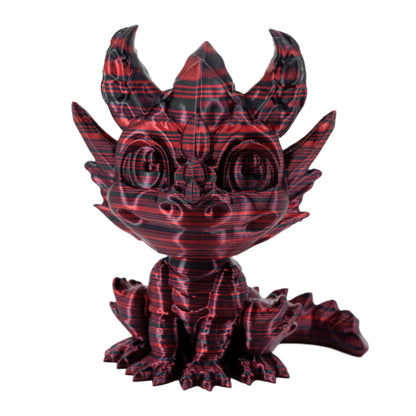 3D Printed Dragon Hatchling Fidget | Multiple Colors | Black Sheep Products LLC