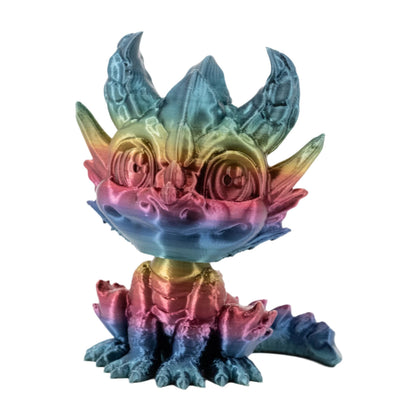 3D Printed Dragon Hatchling Fidget | Multiple Colors | Black Sheep Products LLC