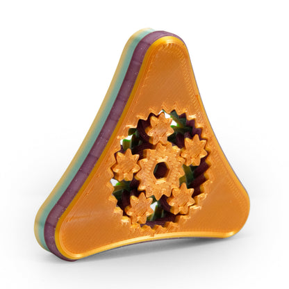 3D Printed Triangle Fidget | Mutliple Choices | Black Sheep Products LLC