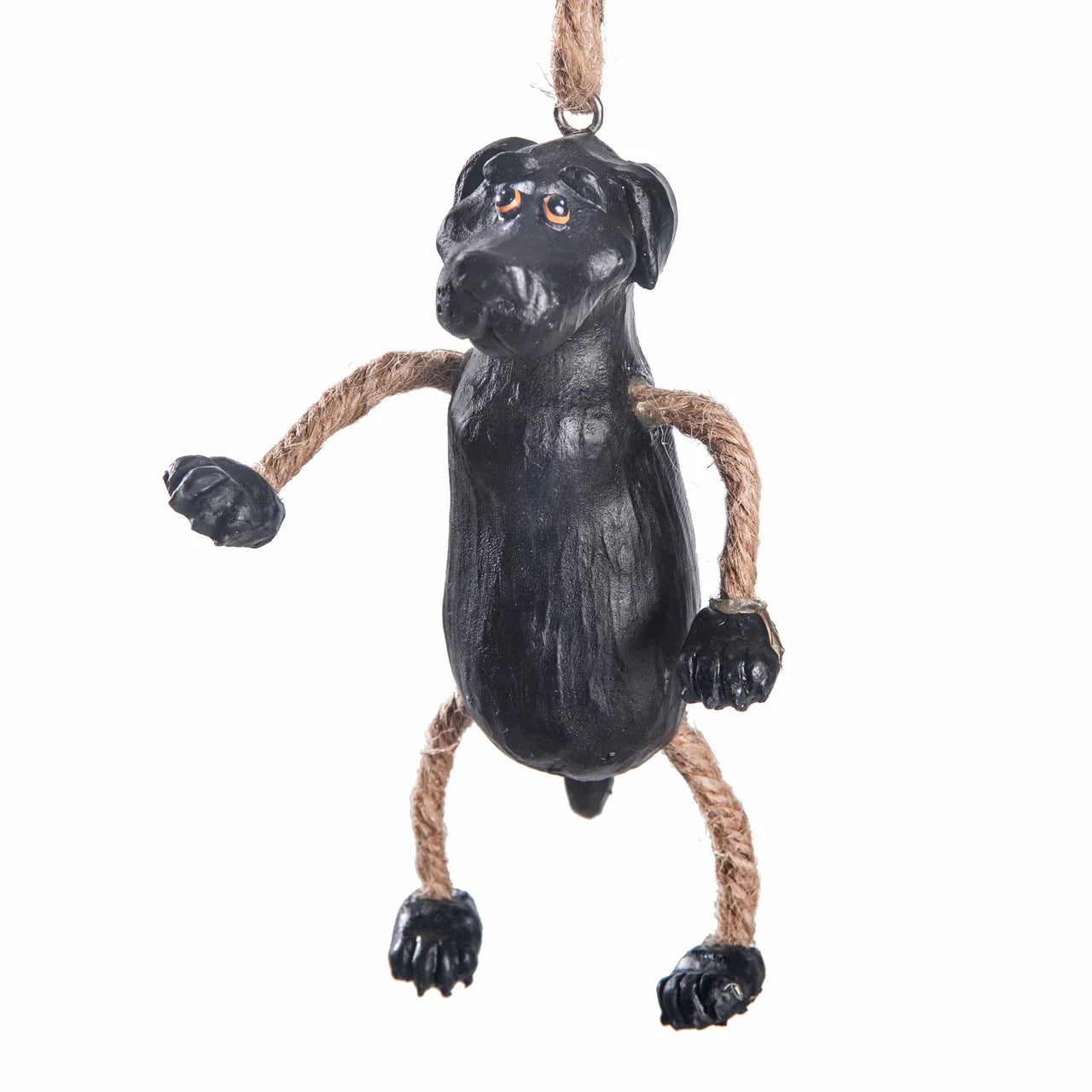 Dangly Black Lab Ornament | Bert Anderson Collection
