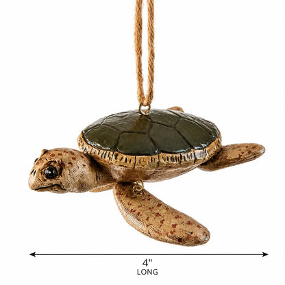 Dangly Sea Turtle Ornament | Bert Anderson Collection