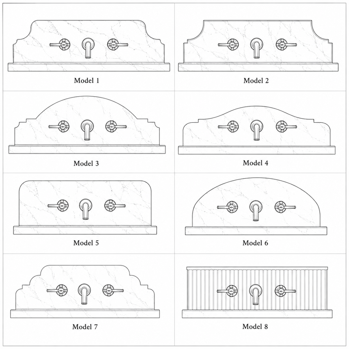 Luxury Calacatta Viola Marble Sink – Bold Italian Stone Design