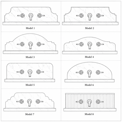 Luxury Calacatta Viola Marble Sink – Bold Italian Stone Design