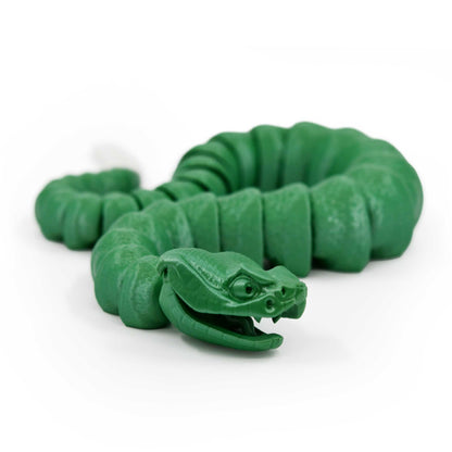 3D Printed Fidget Rattlesnake | Multiple Colors | Black Sheep Products LLC