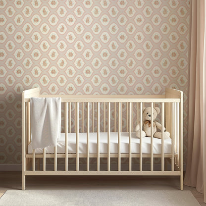Poppie Wallpaper by Niranjana Mani Design