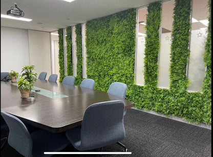 Sample Panel – Lush Fern Green Wall (Small Sample)