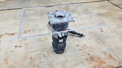 Rectangle Shaped Trim Router Plate, No tabs - Choose your router!
