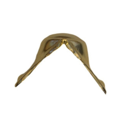 Brass Antique Trunk Knee Clamp Classic Design for Trunk Restoration, 1 7/8" x 1 1/2"