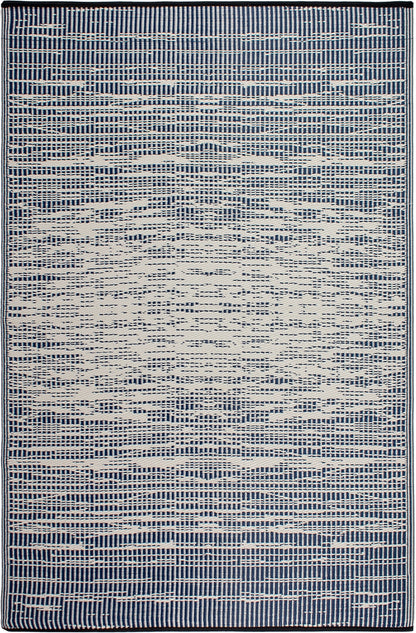 Brooklyn - Blue Outdoor Rug for Patio