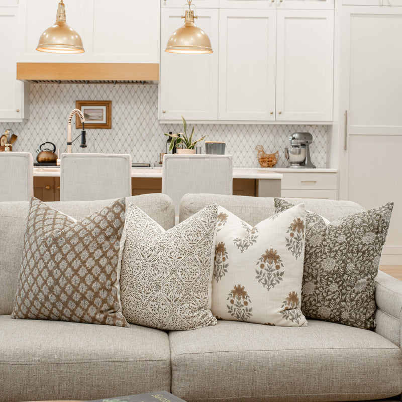 Soler Pillow Combination | Set of Four Pillow Covers
