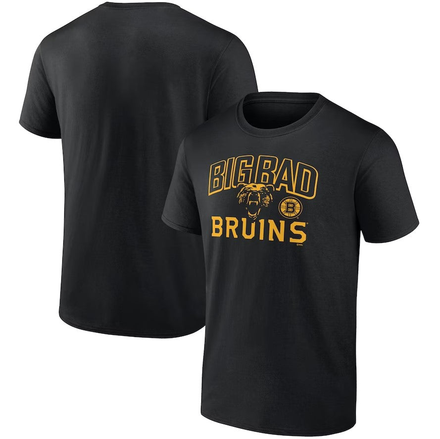 Boston Bruins Black Ice Cluster T-Shirt