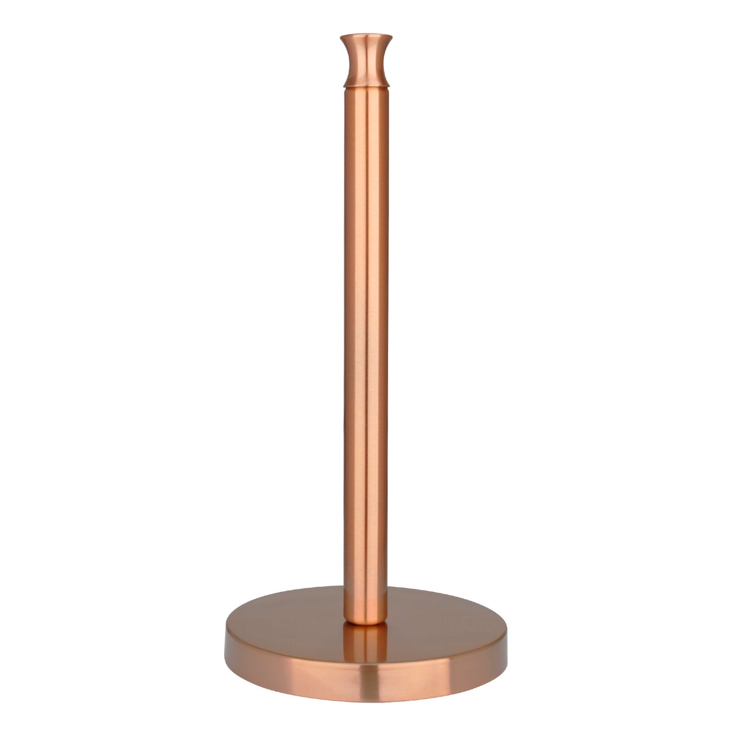 Copper Paper Towel Holder Roll Dispenser Stand for Kitchen Countertop & Dining Room Table