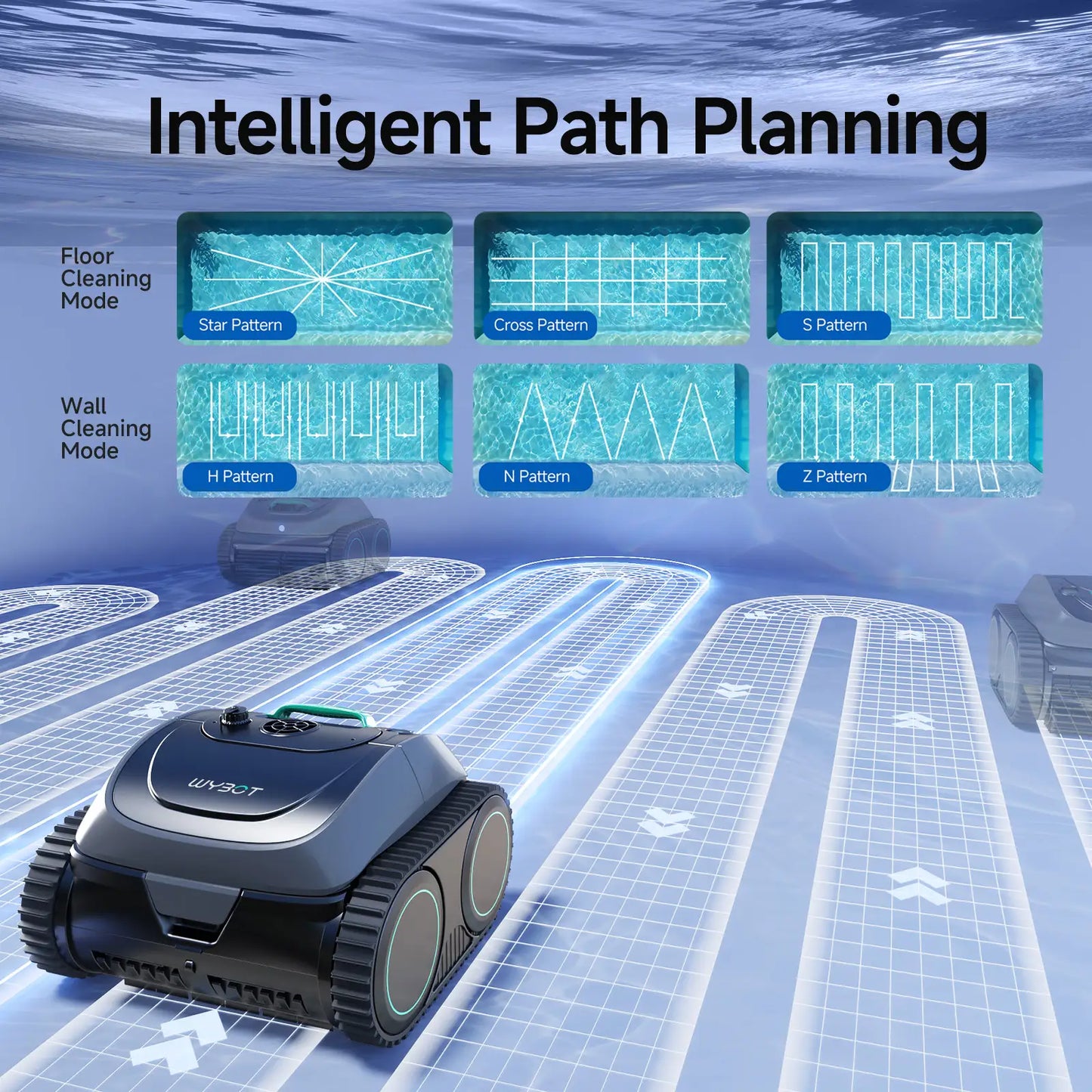 (2026 Upgrade) C1 Cordless Robotic Pool Cleaner