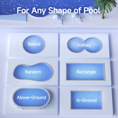 (2026 Upgrade) C1 Cordless Robotic Pool Cleaner