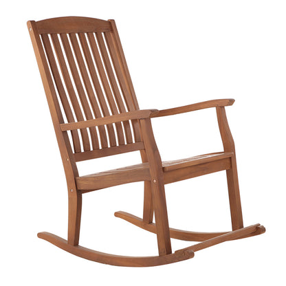 Telluride Oiled Teak Outdoor Patio Rocking Chair