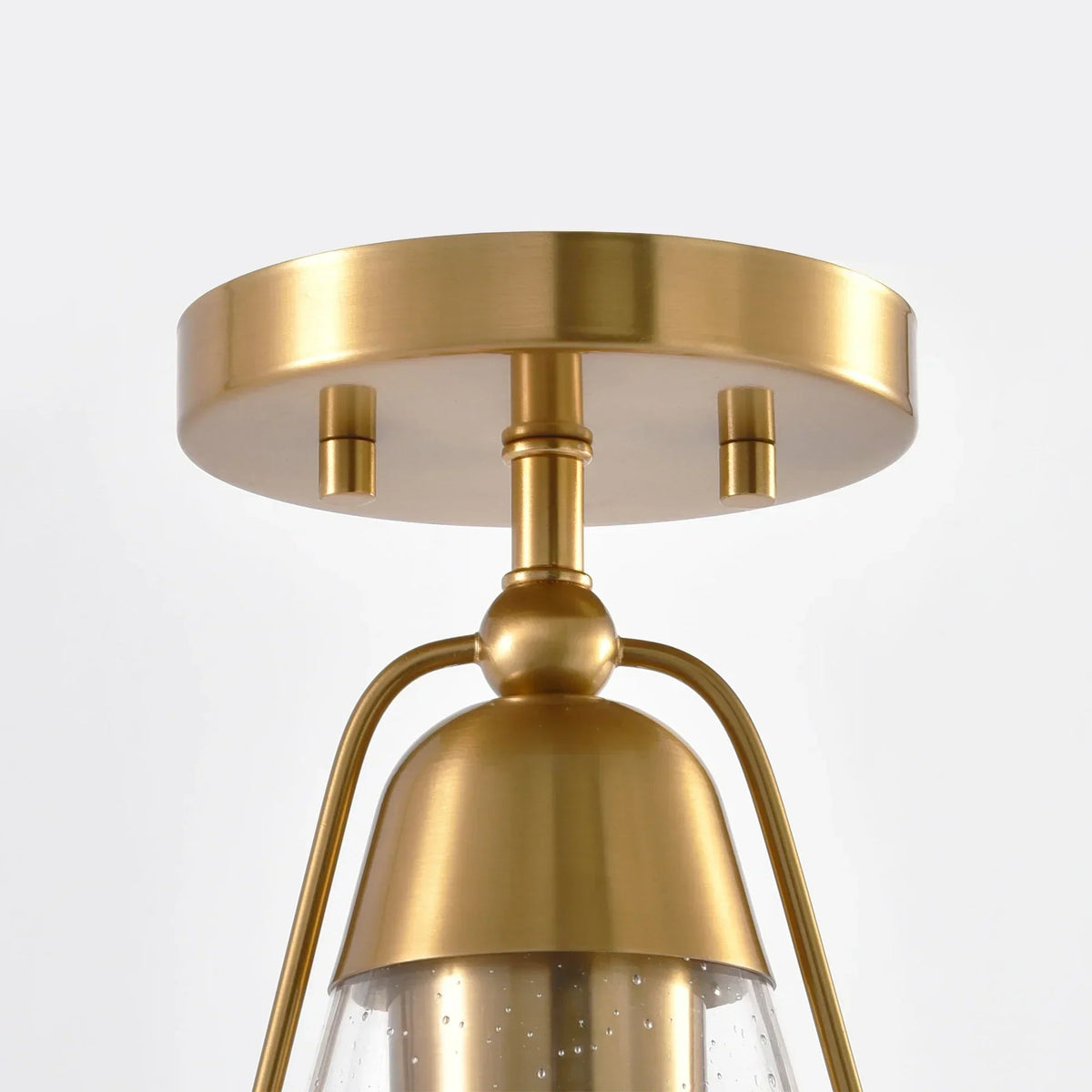 7 Inch Walker 1-Light Semi-Flush Mount Ceiling Light