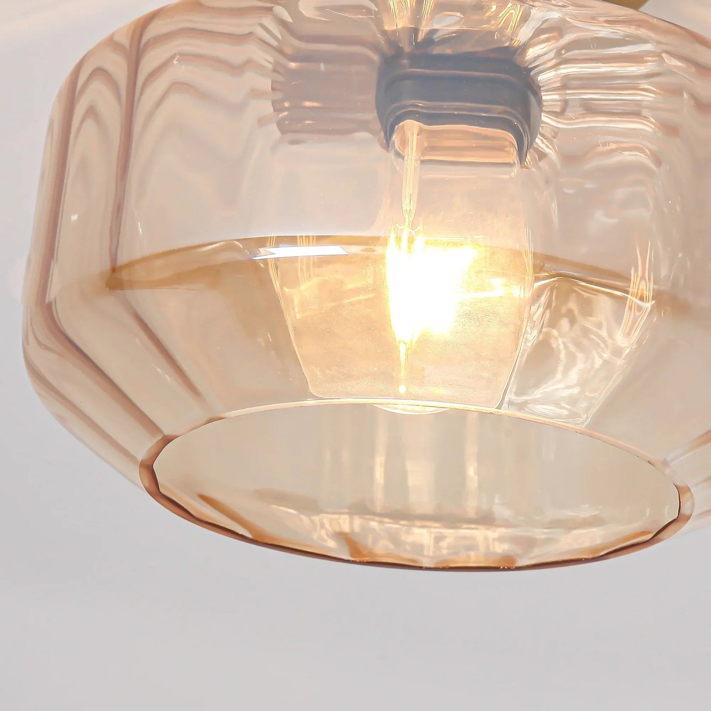 9 Inch Gerald 1-Light Semi-Flush Mount Ceiling Light