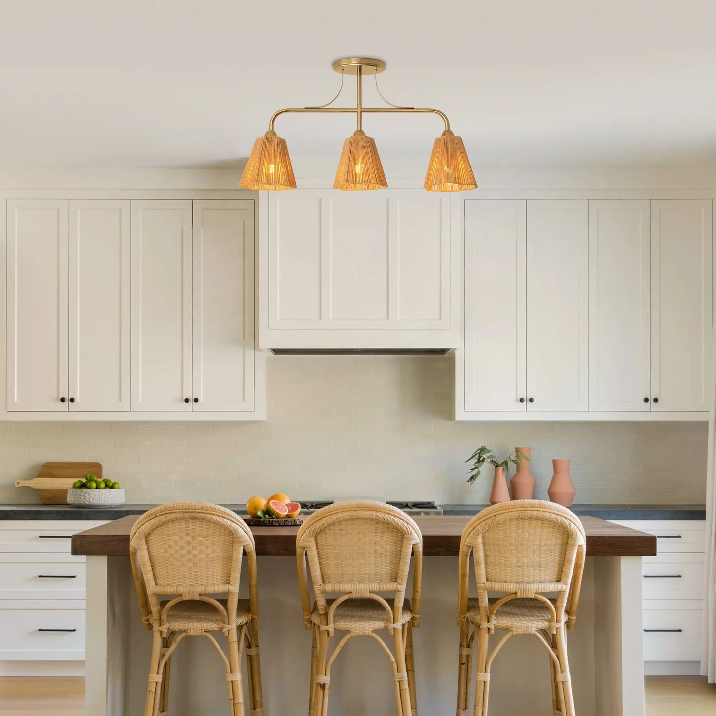 30 Inch Paddy 3-Light Chandelier