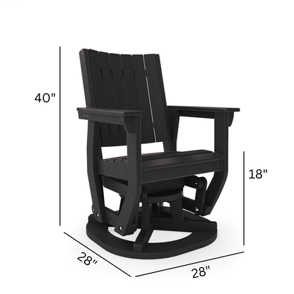 SoPoly Callaway Swivel Glider