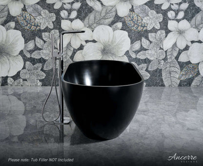 Cascade 59” Freestanding Solid Surface Bathtub