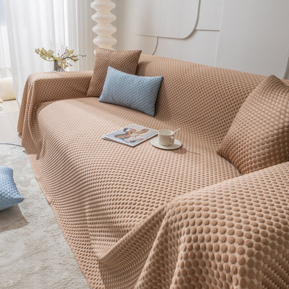 FASHION Granular Textured Sofa Couch Covers, L Shape Sectional Couch Covers, Sofa Covers for Living Room