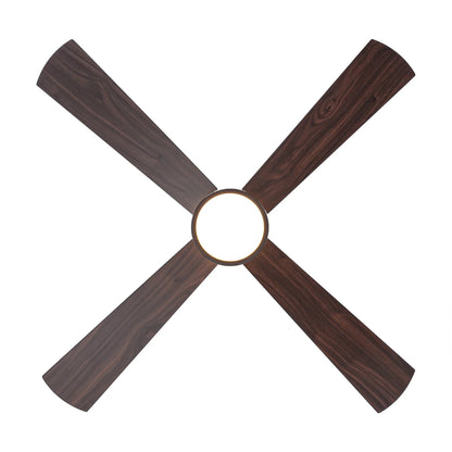 52 Inch Bucholz Industrial Dimmable RGB LED Ceiling Fan with Remote and APP Control