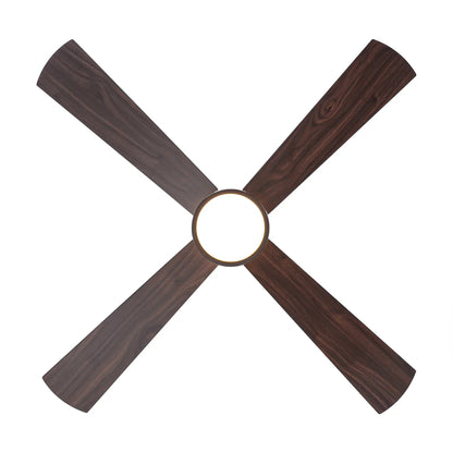 52 Inch Bucholz Industrial Dimmable RGB LED Ceiling Fan with Remote and APP Control