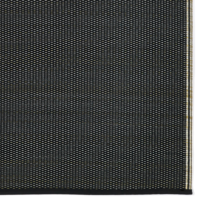 Cancun Shadow - Sand & Black Outdoor Rug for Patio