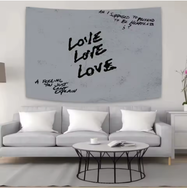 ™ Kanye's West Wall Tapestry: Music Album Cover Poster for Bedroom Decoration