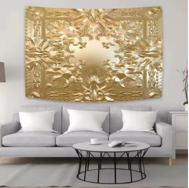 ™ Kanye's West Wall Tapestry: Music Album Cover Poster for Bedroom Decoration