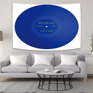 ™ Kanye's West Wall Tapestry: Music Album Cover Poster for Bedroom Decoration