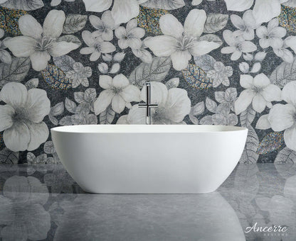 Cascade 69 ” Freestanding Solid Surface Bathtub