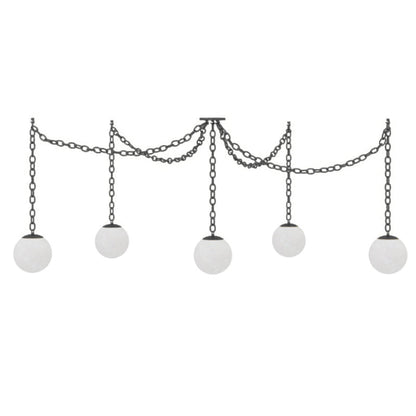 Catenelle Alabaster Swag Pendant Light
