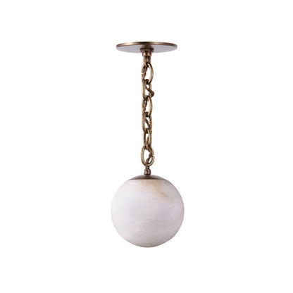 Catenelle Alabaster Swag Pendant Light