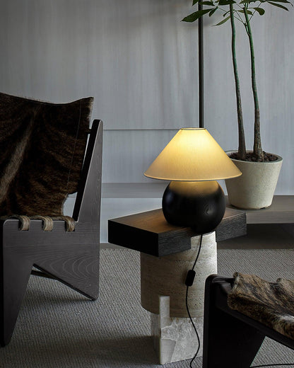 Cavelle Solid Wood Table Lamp