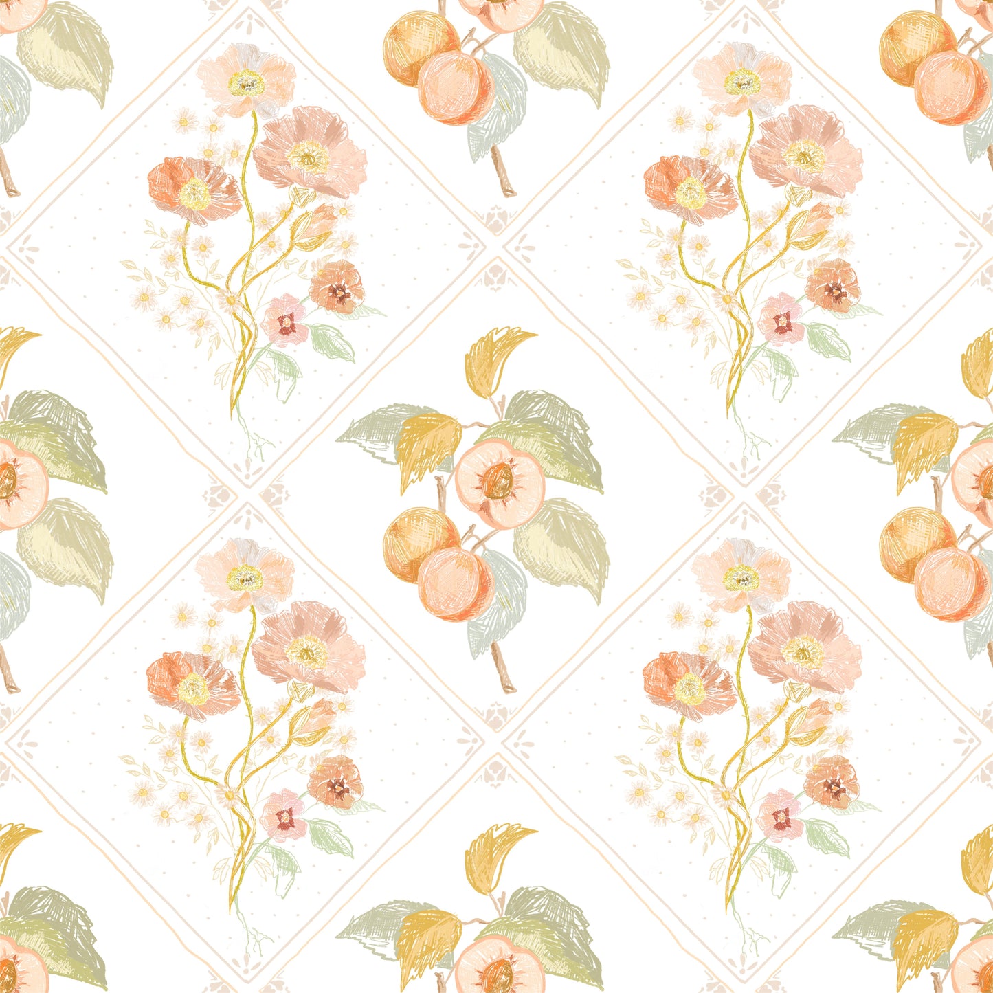 Ingrid Wallpaper by Celeste Clark