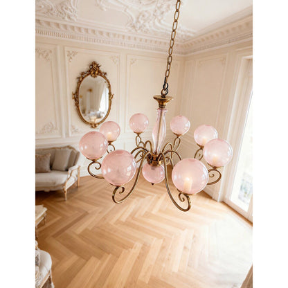 Celestine Glass Globe Chandelier