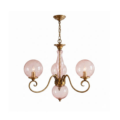 Celestine Glass Globe Chandelier