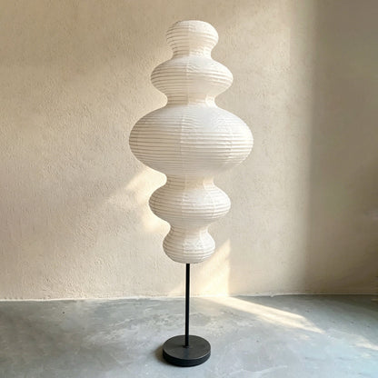 Chigiri Paper Tower Floor Lamp