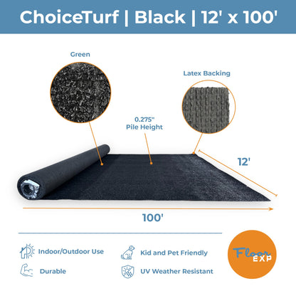ChoiceTurf™ Rolls | Black