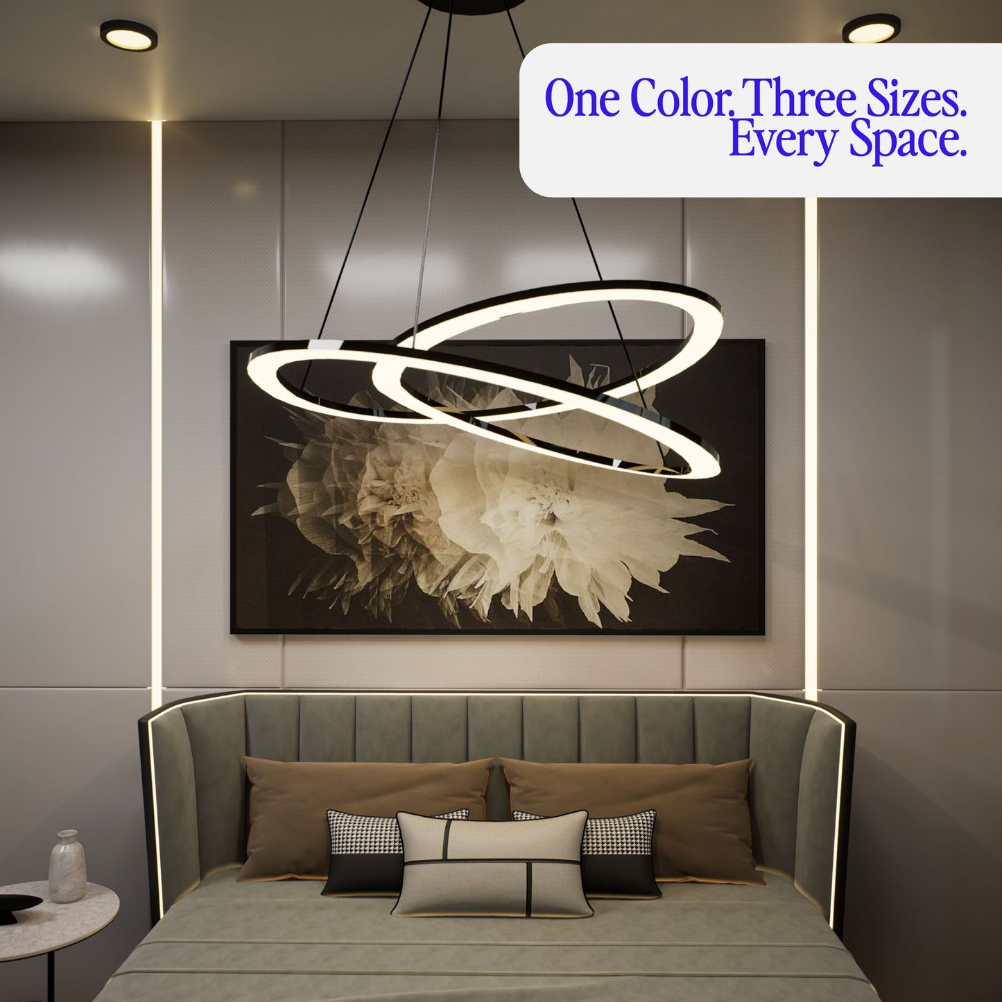 Circular Loop LED Pendant