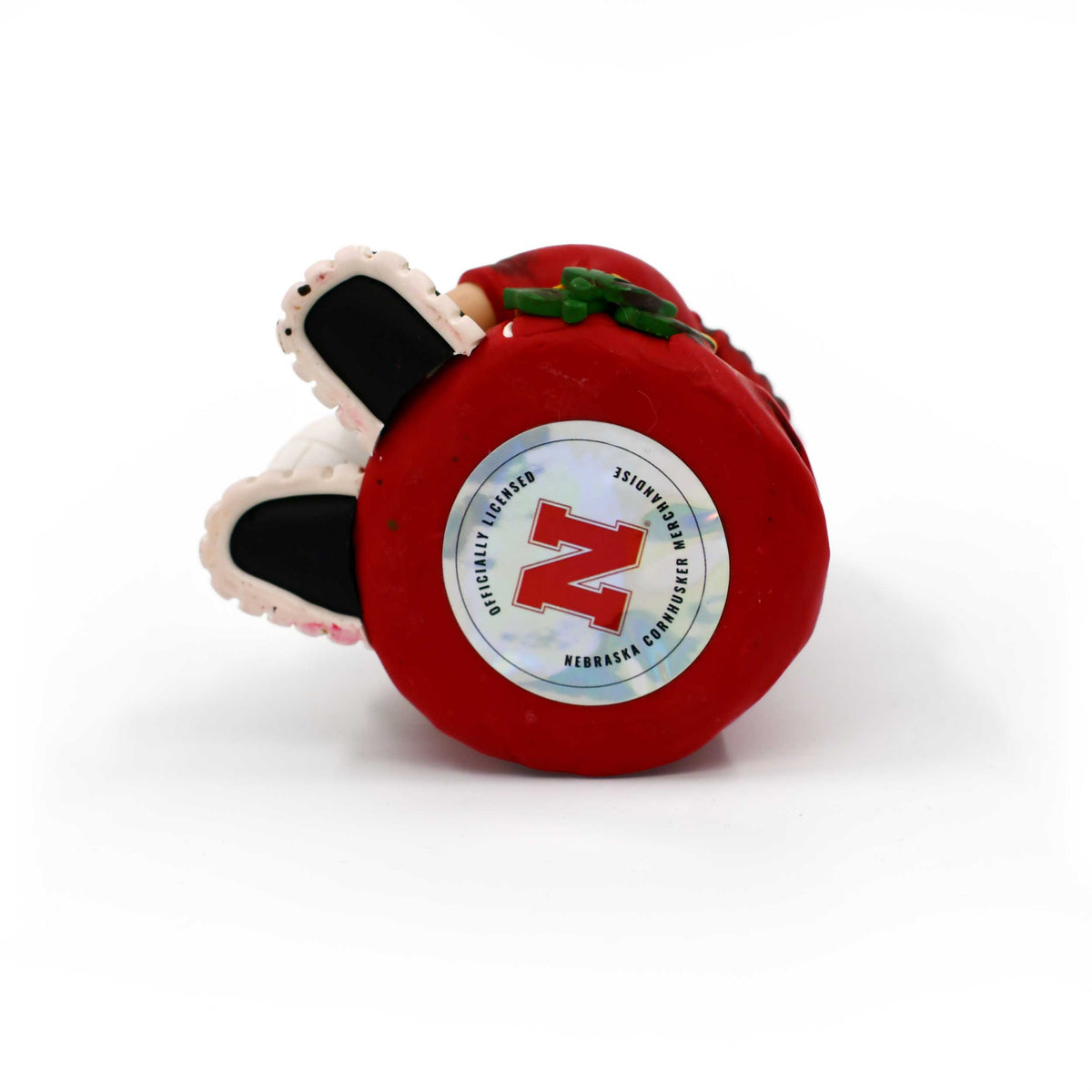 Husker Volleyball Gnome Figurine | Clay Art Originals