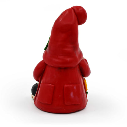 Husker Volleyball Gnome Figurine | Clay Art Originals